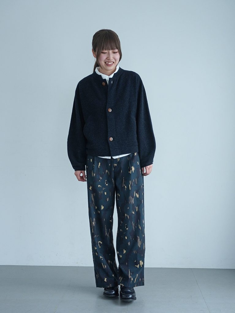 PAL'LAS PALACE 十日　インディゴガーゼ2タックワイドパンツ PAL'LAS PALACE ONLINE STORE