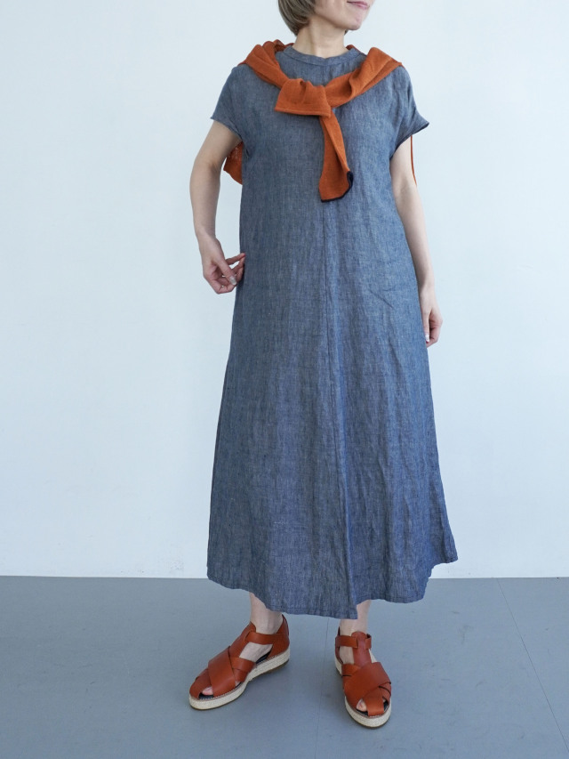 美品 ✨パラスパレス リネントップス 染め加工 2023 サイズ0 ナチュラル 美品 ✨パラスパレス リネントップス 染め加工 2023 サイズ0