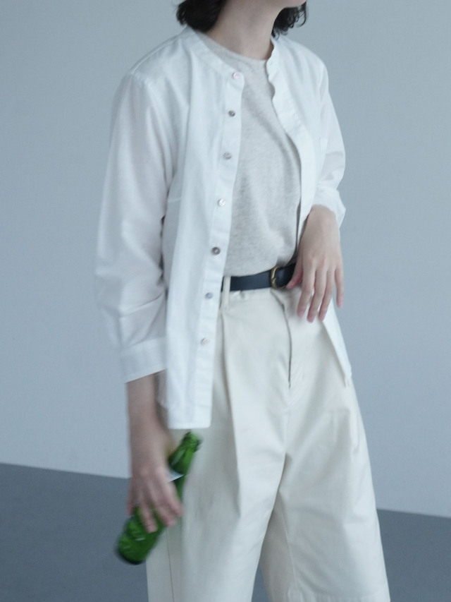 パラスパレス麻のジャケットブラウス シアードルマンブラウス / kasahara / OUTLET ｜J'aDoRe JUN ONLINE